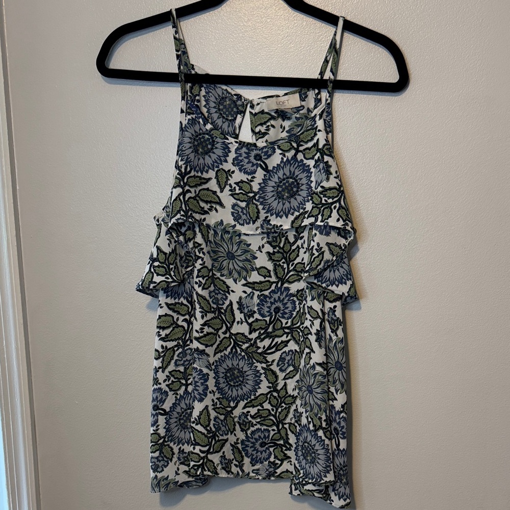 🔴Floral Print Sleeveless Top